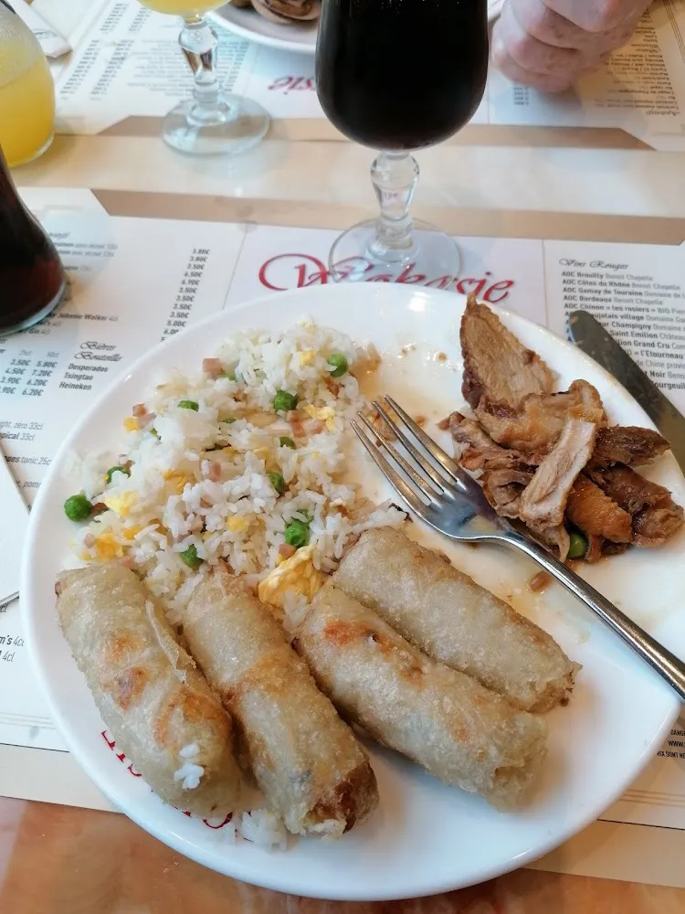 Riz Cantonnais Nem Poulet Canard Laqué